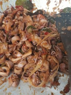 Foto resep Cumi Asin Balado