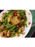 Oseng Buncis Tempe & Dorokdok (Kulit Sapi) / Tumis Buncis Tempe & Dorokdok