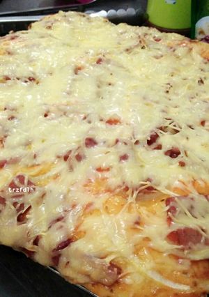 Foto resep Pizza Homemade (ala Peter Reinhart)