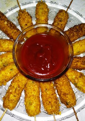 A picture of Phuljhadi kebabs.