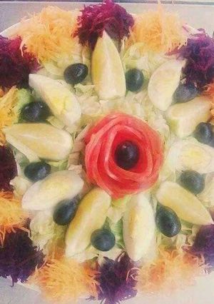 صورة لوصفة سلاطة مشكلة