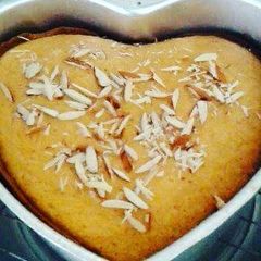 A picture of Eggless Vanilla cake.