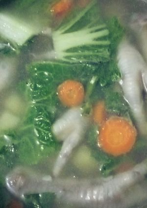 Foto resep Sup Ceker Ayam & Sayuran