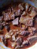 Daging, cecek balado