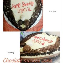 A picture of Chocolate mouse cake.