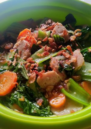 Foto resep Tumis Pokcoy Bakso Wortel