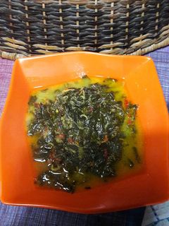 Foto resep Sayur daun singkong teri medan