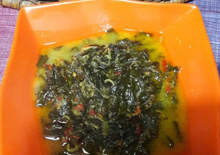 Bahan Sayur daun singkong teri medan | Resep Bumbu Sayur daun singkong teri medan Yang Bikin Ngiler