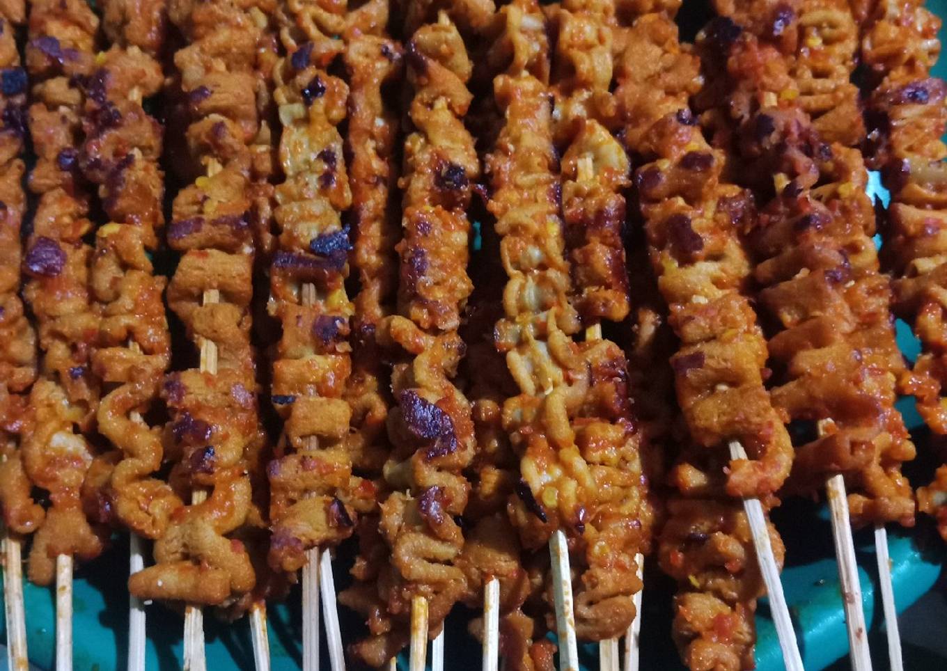 149. Sate Usus Bakar Bumbu Rujak step by step