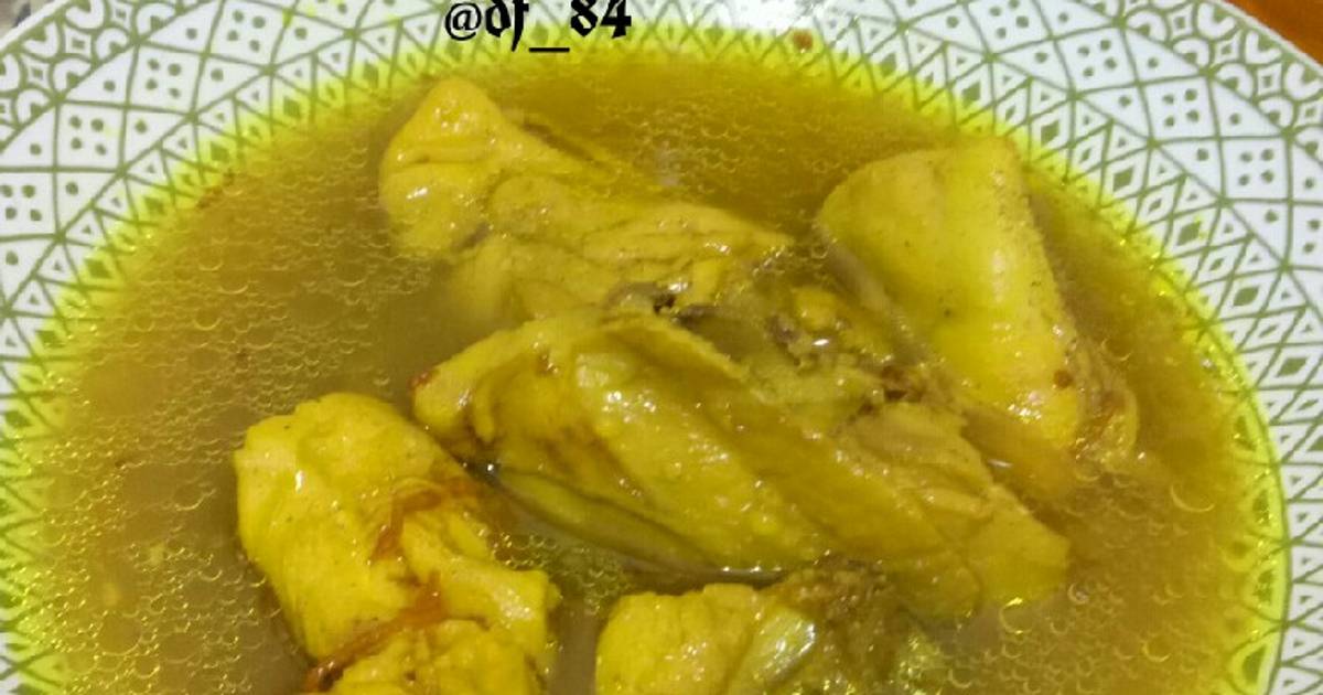 Resepi Ayam Masak Kunyit Berkuah Pranploaty