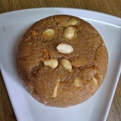 Moong dal halwa A picture of Moong dal halwa.