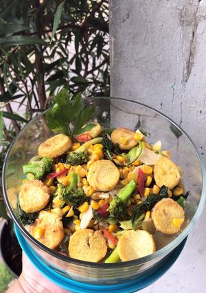 Foto resep Tofu and Mix Vegetables