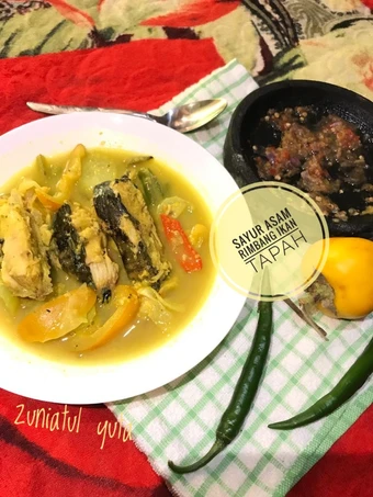 Cara Gampang Membuat Resep Sayur Asam Rimbang Ikan Tapah yang  Bikin Ketagihan Anti Ribet, Menggugah Selera