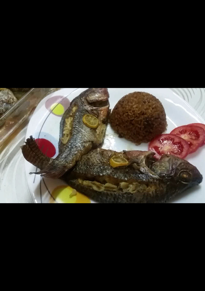 صورة لوصفة صينيه سمك بنكهة الثوم