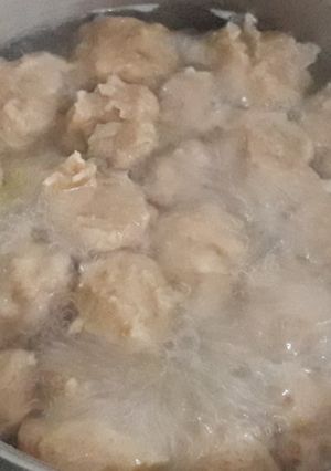 Foto resep Baso ayam #WeekendChallenge
