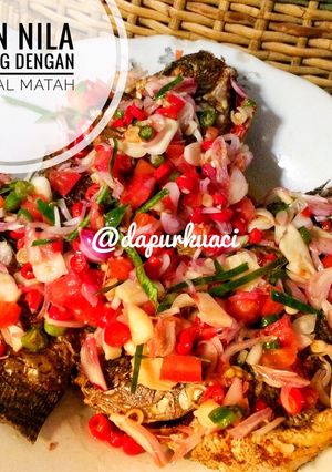 Foto resep Ikan Nila Goreng dengan Sambal Matah