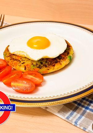 Una foto de Bubble and Squeak