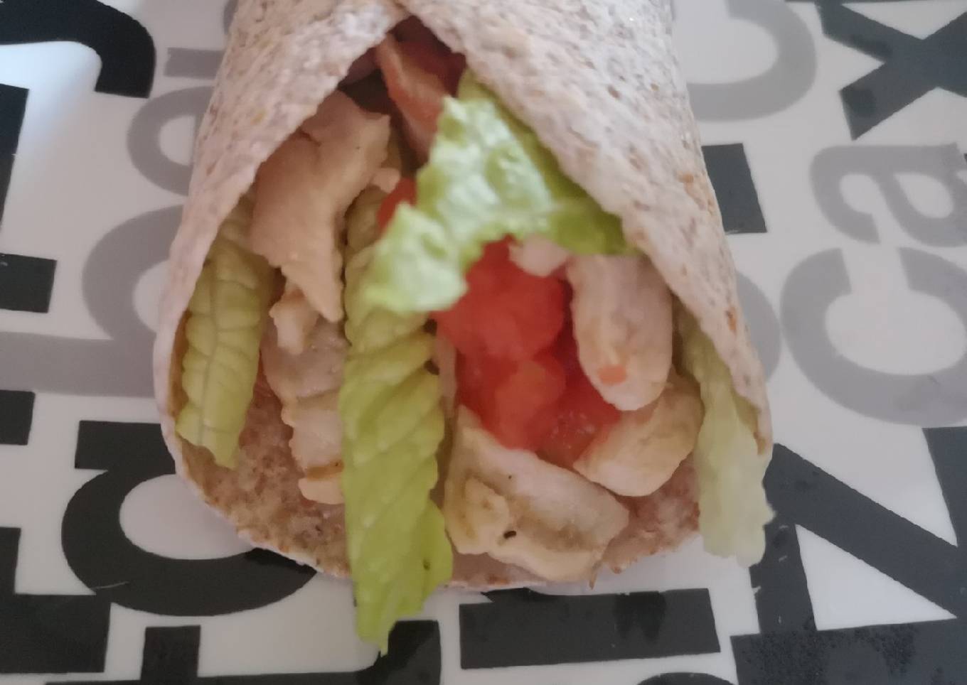 Wrap de pollo