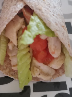 Una foto de Wrap de pollo