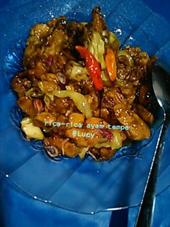 Foto resep Rica-rica Ayam Tempe
