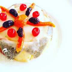 Una foto de Cassata Siciliana (Pastel de Semana Santa en Italia)