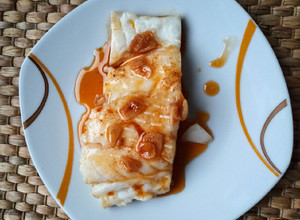 Foto principal de Bacalao fresco con ajada en Thermomix