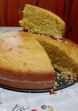 Una foto de Torta de mandarina 🍊