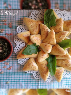 صورة لوصفة أقراص السبانخ بالرمان