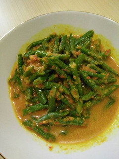 Foto resep Tumis kacang panjang kuah santan