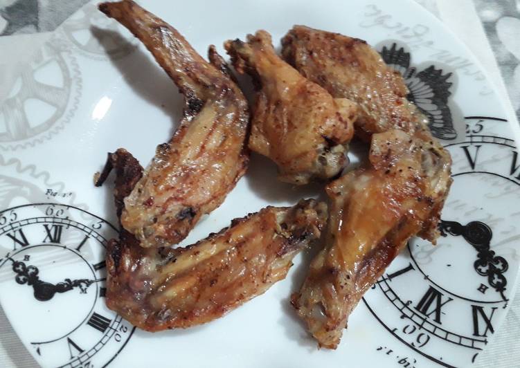 Alitas de pollo al horno