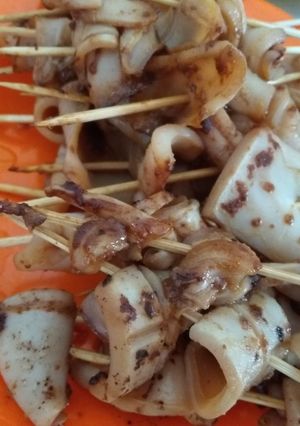 Foto resep Cumi panggang saus teriyaki