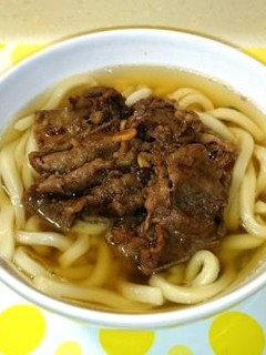 日式蒜香牛肉烏龍麵 的食譜成品照片
