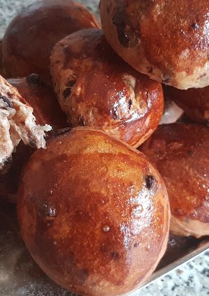 Una foto de Bollitos Chocolateados