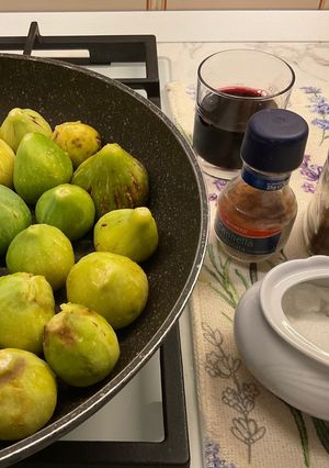 Foto di Fichi caramellati al vino rosso