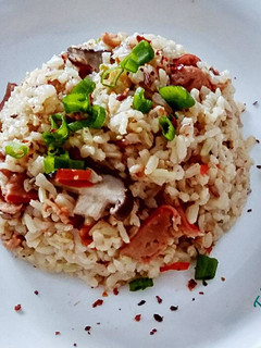 Foto resep Nasi Sosis Jamur (Rice Cooker)