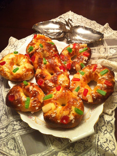 Una foto de Roscones de reyes de La cocina de Marisa
