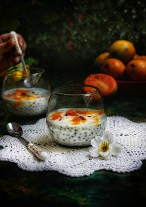 আমের চিয়া সিড পুডিং রেসিপির প্রধান ছবি