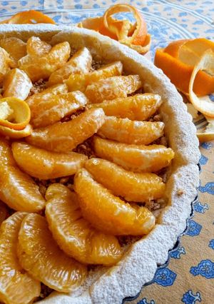 Foto di Crostata all'arancia e amaretti