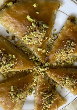 صورة لوصفة بقلاوة
