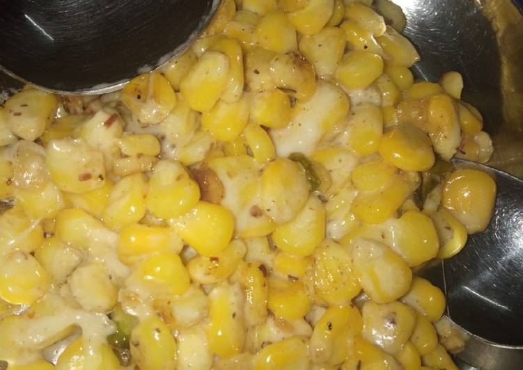 Step-by-Step Guide to Make Ultimate Chessy garlic corn | This is Recipe So Appetizing You Must Attempt Now !!