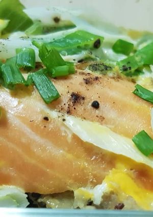 รูปของ Salmon Katsu Don 🐳 ~คลีนๆ