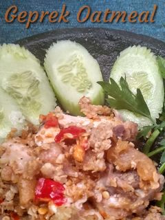 Foto resep Ayam Geprek Oatmeal