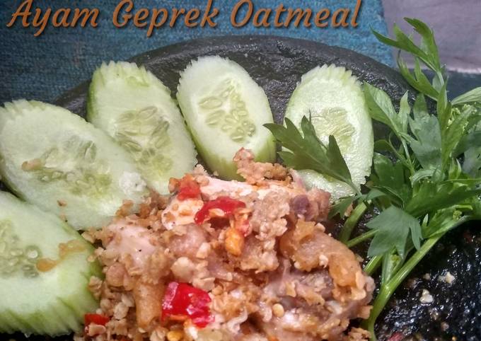 Ayam Geprek Oatmeal