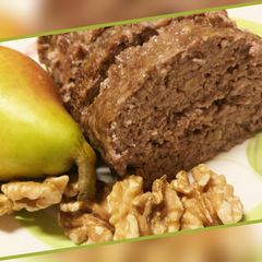 Polpettone di pere e noci pear and nut meatloaf A picture of Polpettone di pere e noci pear and nut meatloaf.