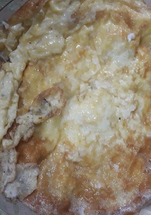 عکسی از دستور خاگینه🥚🧂🍳