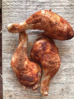 Sült csirkecomb gyorsan recept fotója