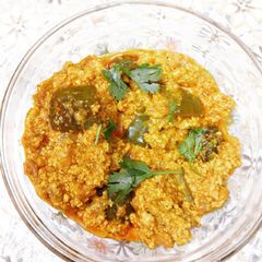 A picture of Capsicum Paneer Bhurji.