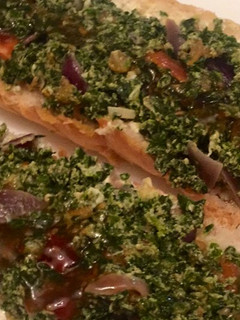 صورة لوصفة سندويشة السبانخ بالبيض