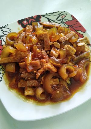 Foto resep Tumis Kikil Tahu Tempe