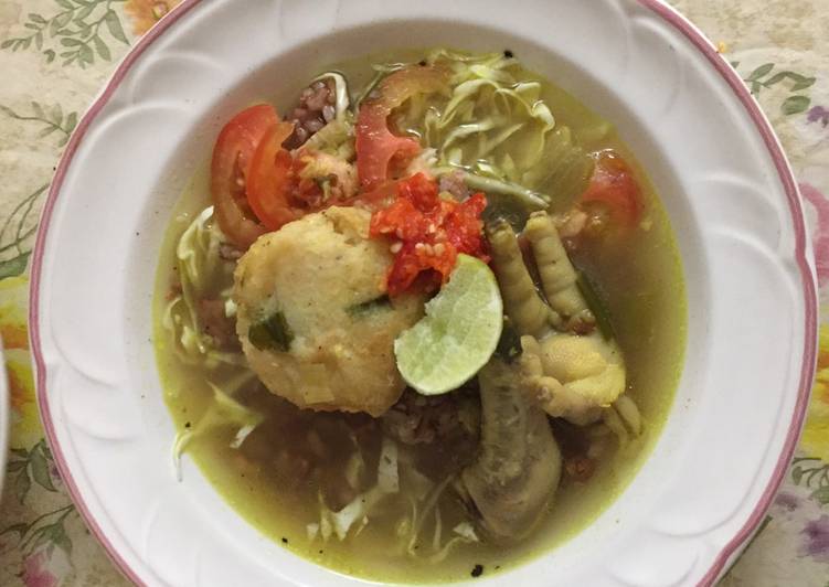 Soto Ceker Bumbu Rempah